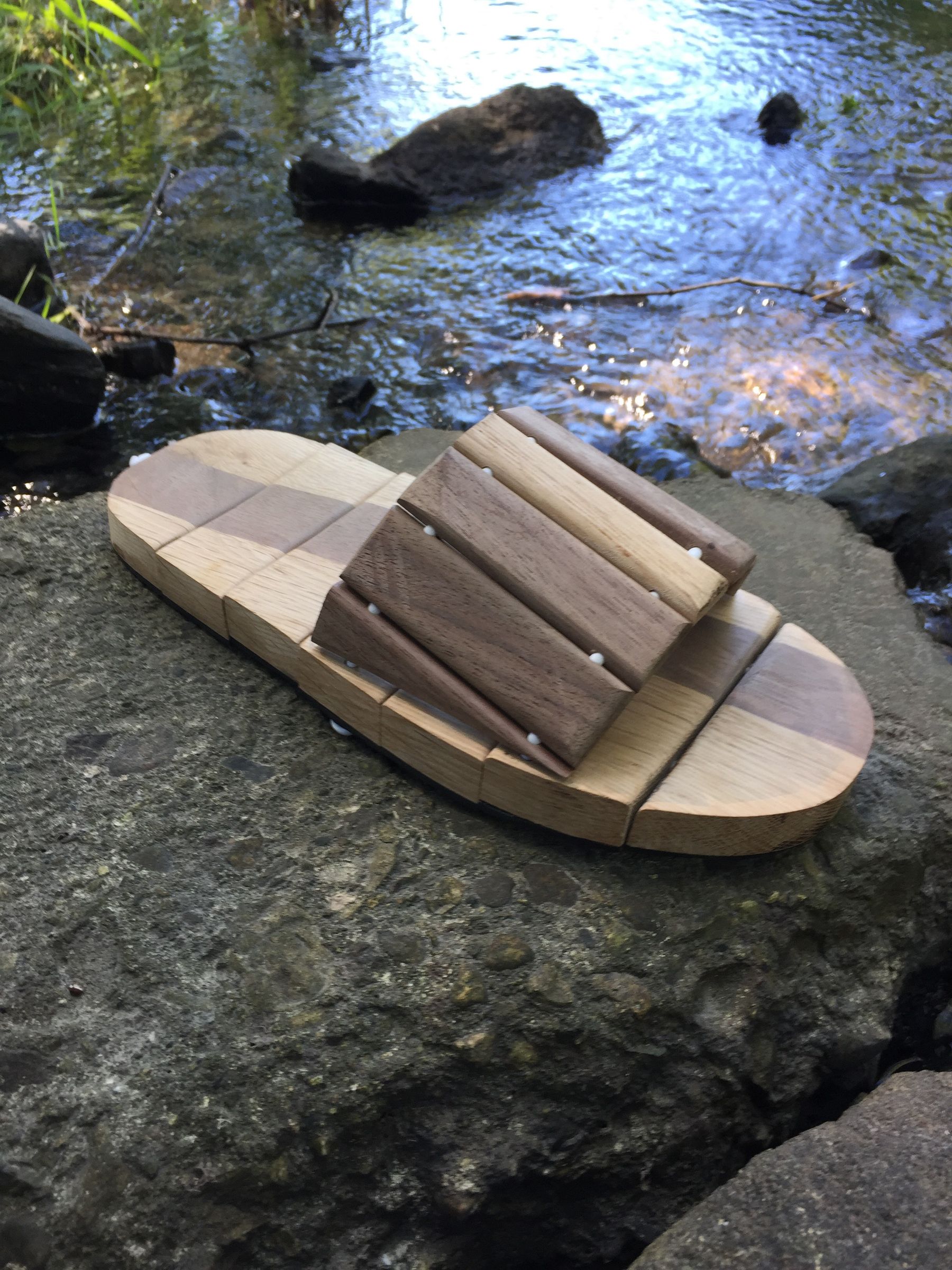 wood sandals