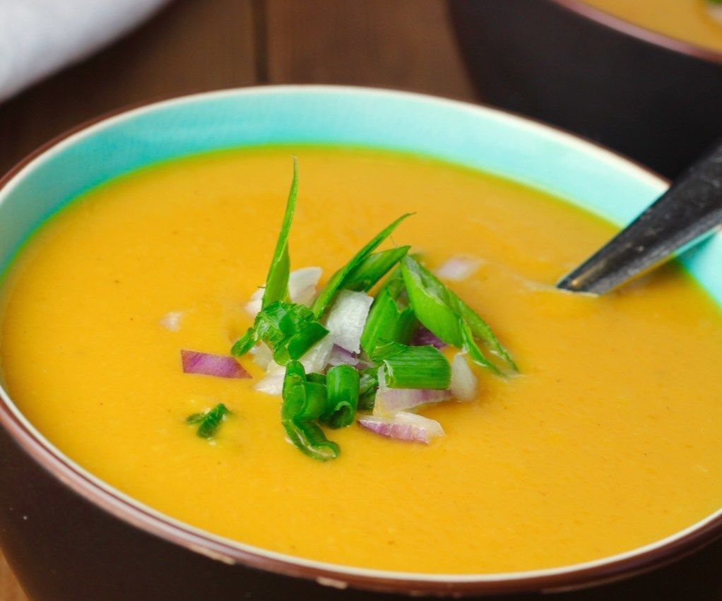 Curried Coconut Butternut Squash Soup