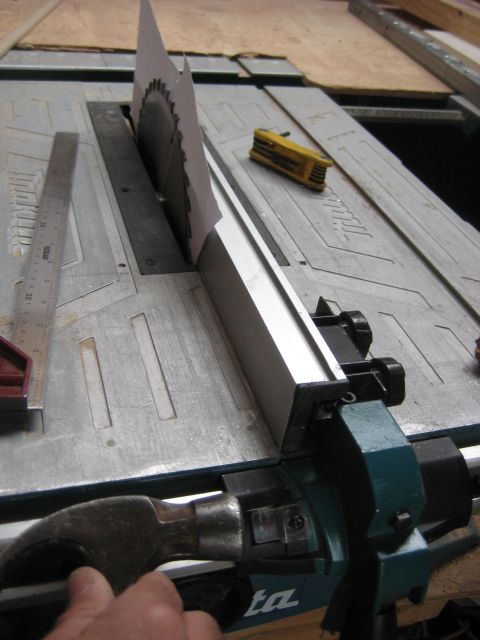 DIY guide for Makita Table Saw Rip Arm adjustment for Truing timber with step-by-step instructions