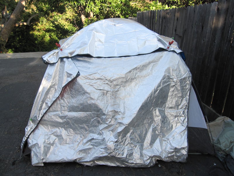 Adding Thermal Insulation To Your Tent 6 Steps With Pictures Instructables