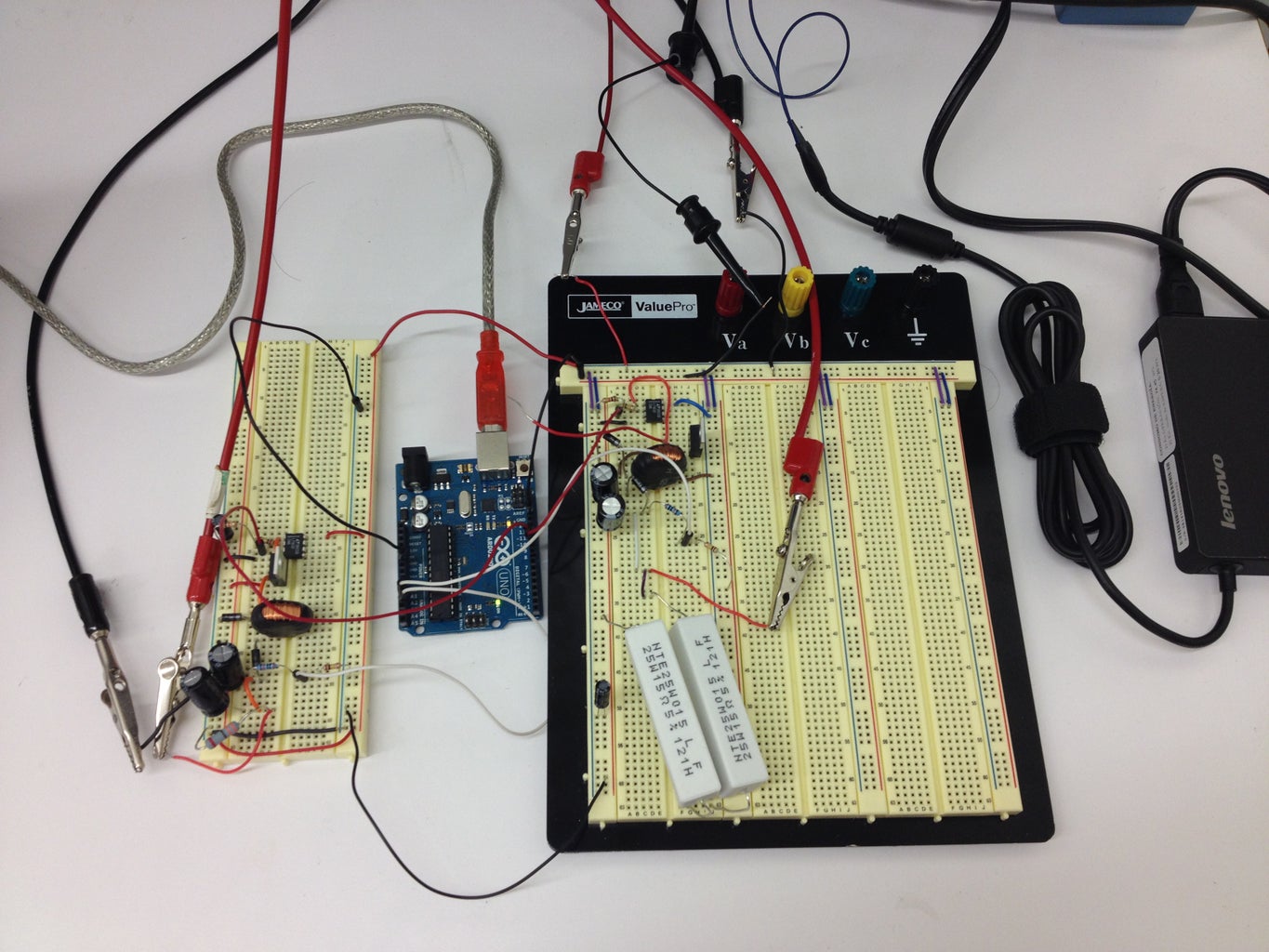 Variable 0-12V, Digitally Controlled, Power Supply Using a Laptop Wall