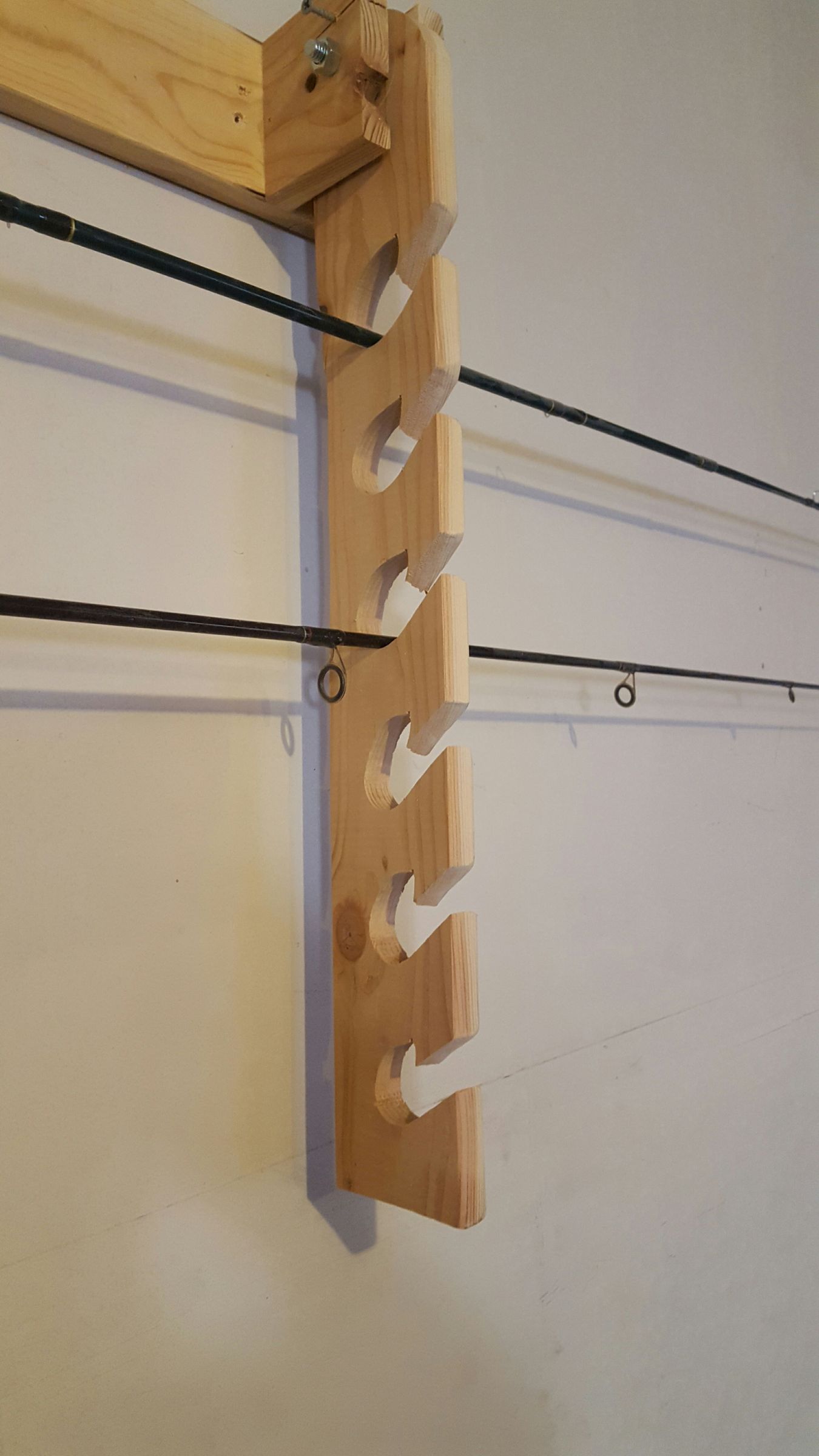pallet fishing pole holder,Save up to