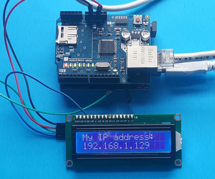Print the IP Address on LCD From Arduino and Shield 3 Steps