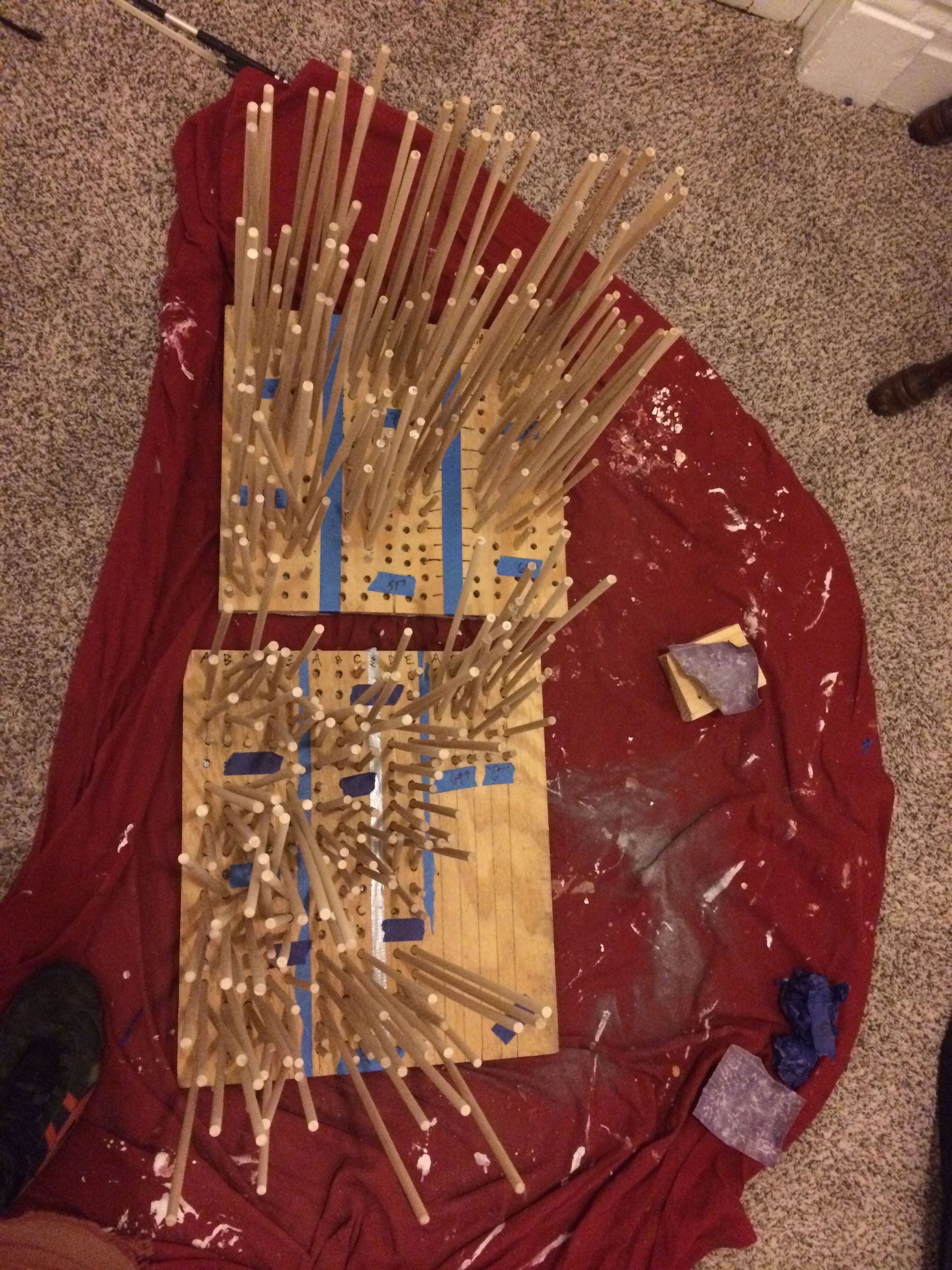 Transform an Image Into a Dowel Rod Sculpture 7 Steps (with Pictures