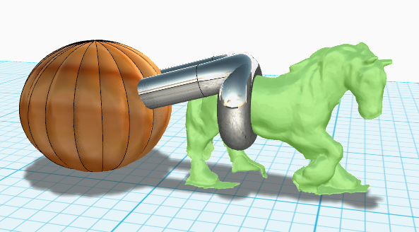 horse pulling a giant pumpkin DIY Project DIY Project Image