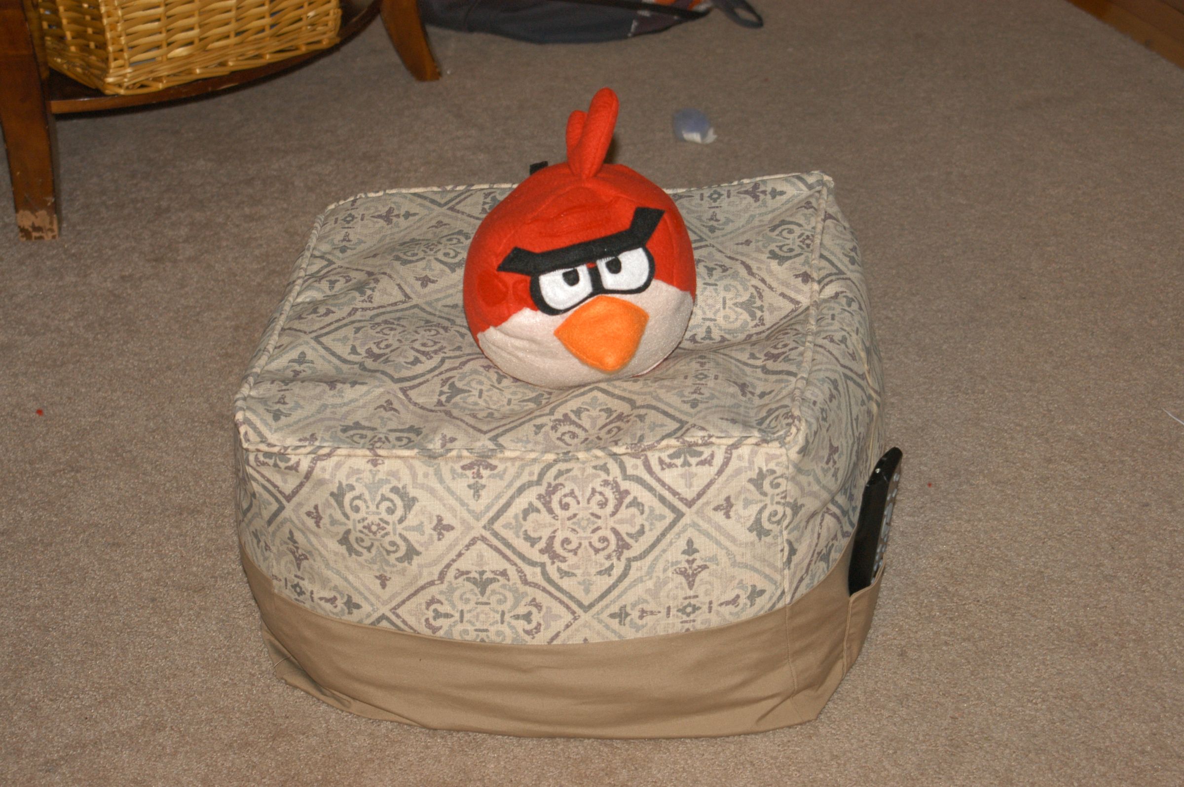How to Sew a Stylish Pouf Floor Cushion 6 Steps (with Pictures