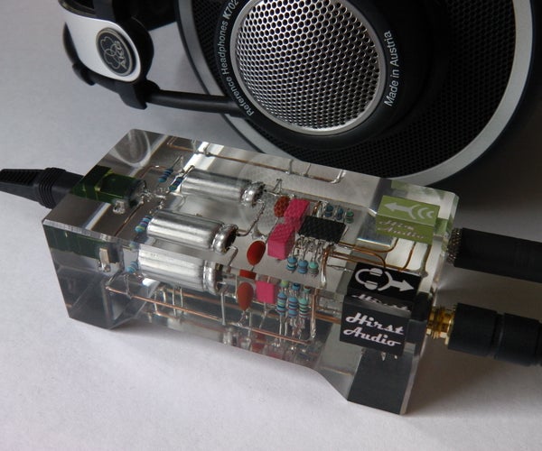 Crystal CMoy Free Form Headphone Amplifier