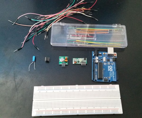 Attiny85 RF Transmitter to Arduino Uno Receiver (Manchester Library /w Arduino 1.0)