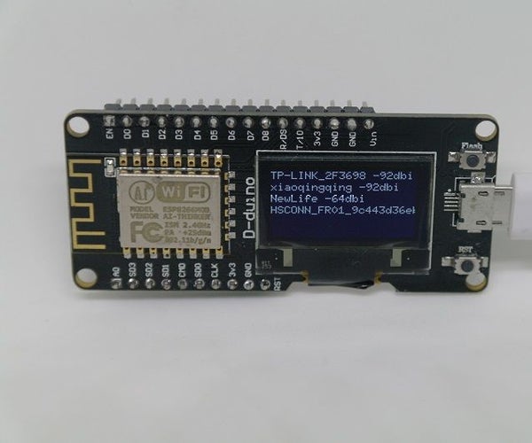 Movable WiFi Scanner