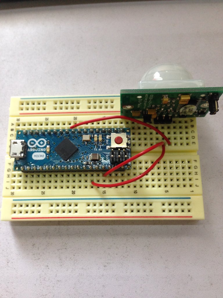 Arduino Motion Sensor Control Led Light : 3 Steps - Instructables