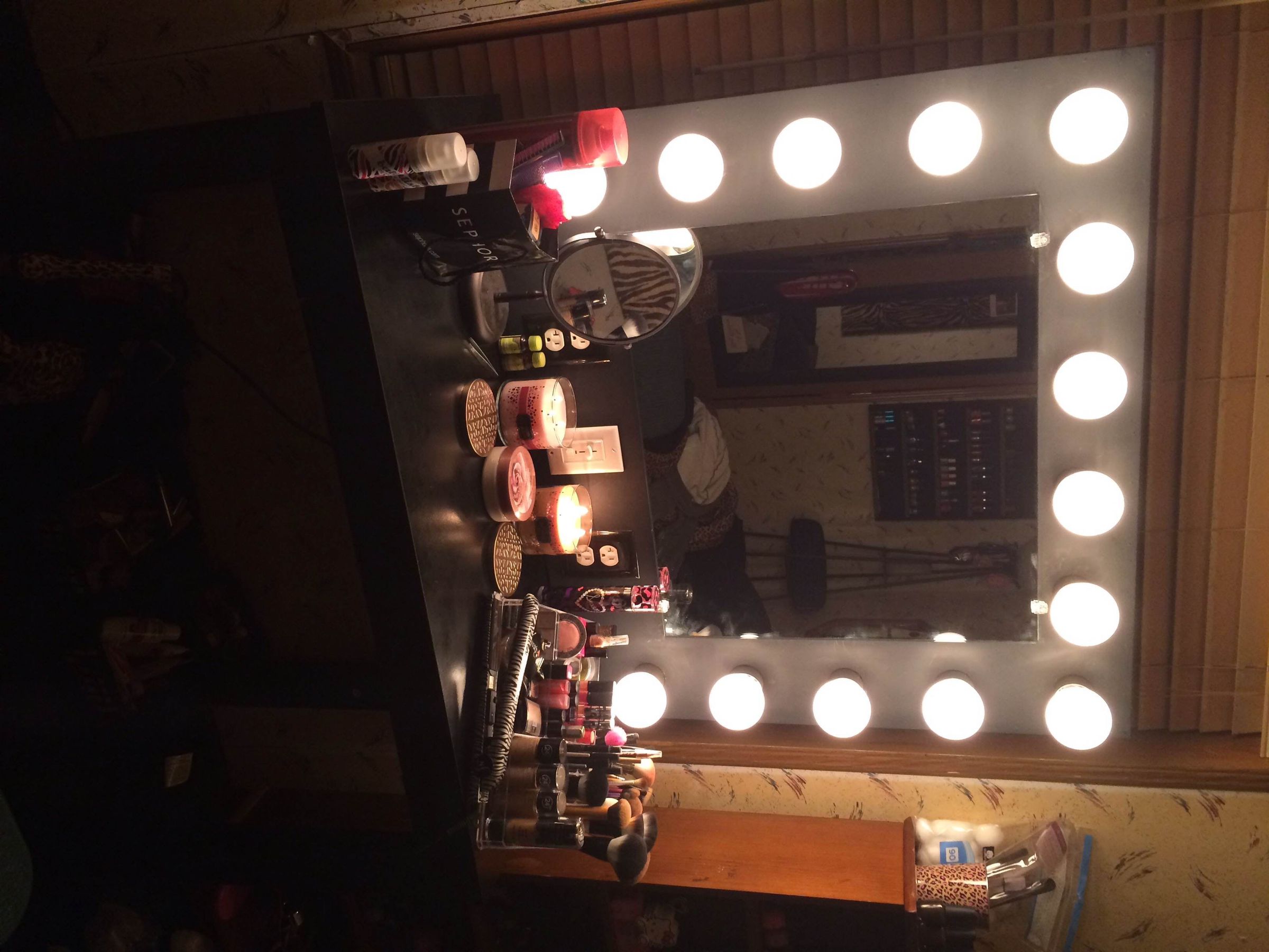 Vanity Mirror With Lights 9 Steps Instructables