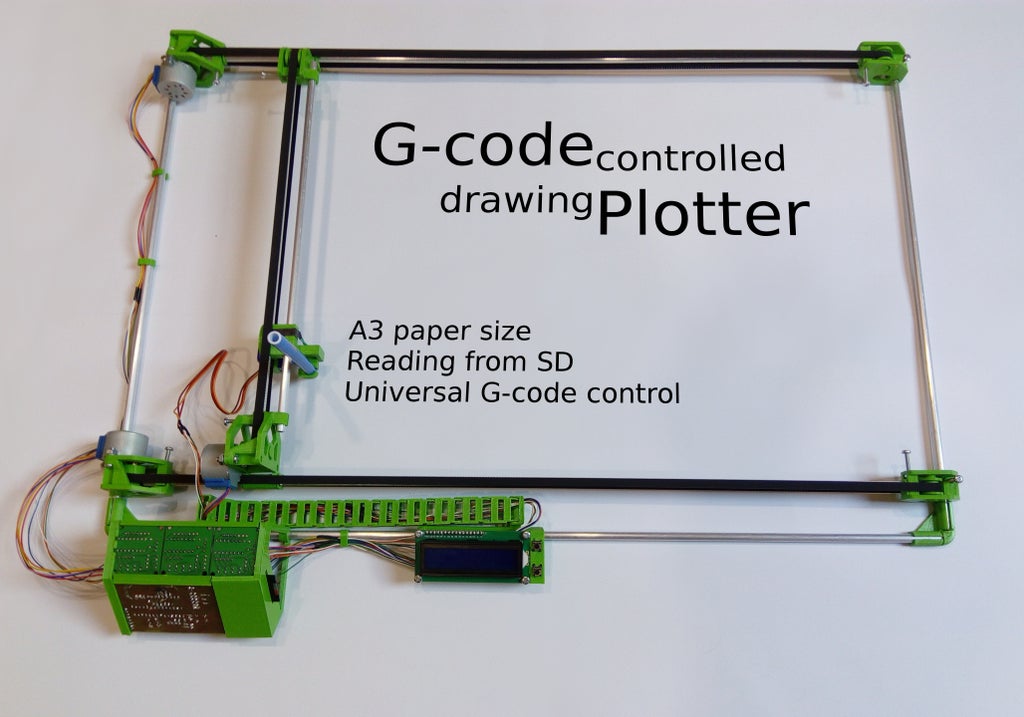 Drawing Plotter 13 Steps With Pictures Instructables Drawing Plotter 13 Steps With Pictures Instructables