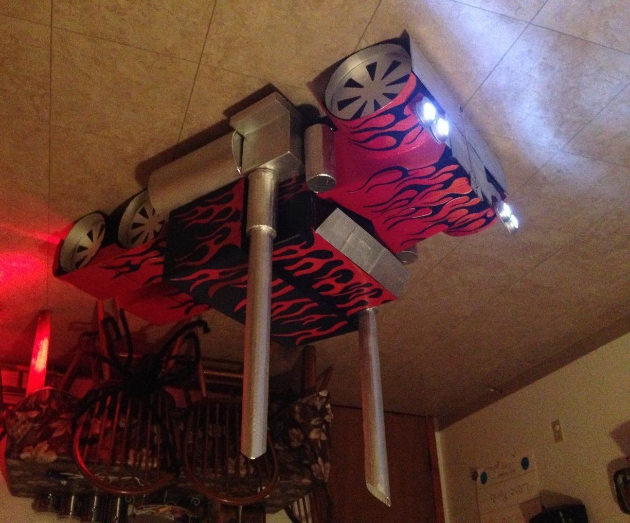 4-year-old logan in his transforming optimus prime costumes DIY Project DIY Project Image