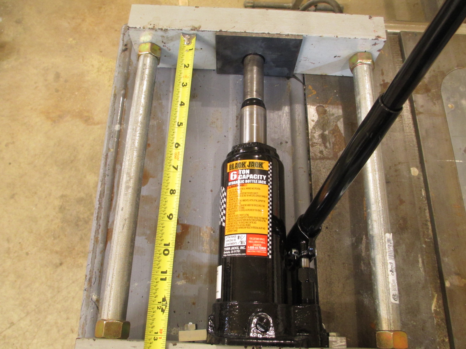 6 Ton Hydraulic Pin Press 3 Steps Instructables