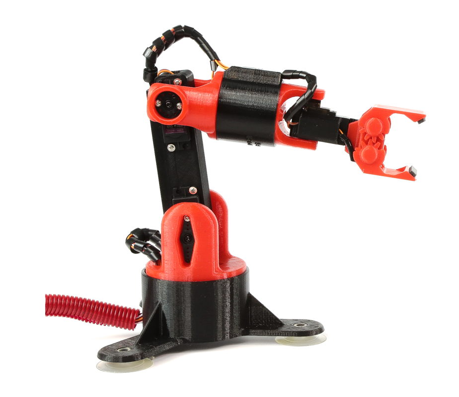 3d printed robot arm instructables