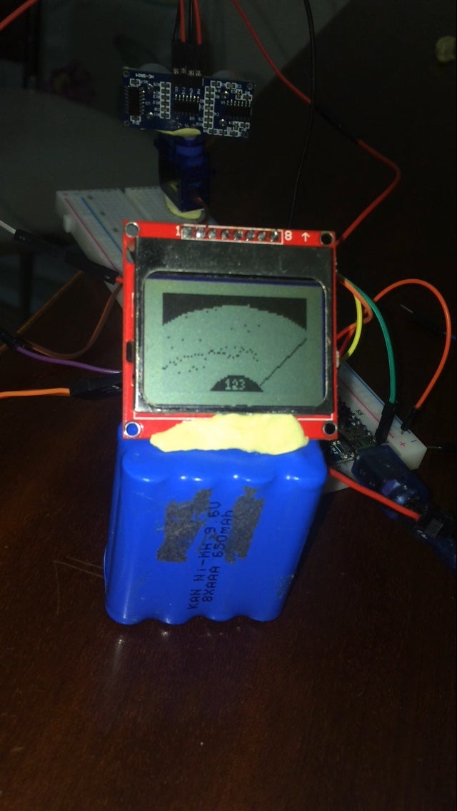 ARDUINO SONAR /w Servo and Hc-sr04 : 4 Steps (with Pictures ...