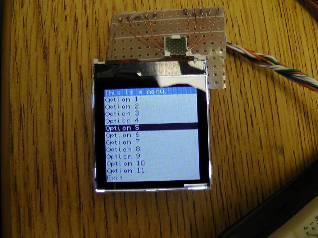 how to use a nokia color lcd 11 steps with pictures instructables