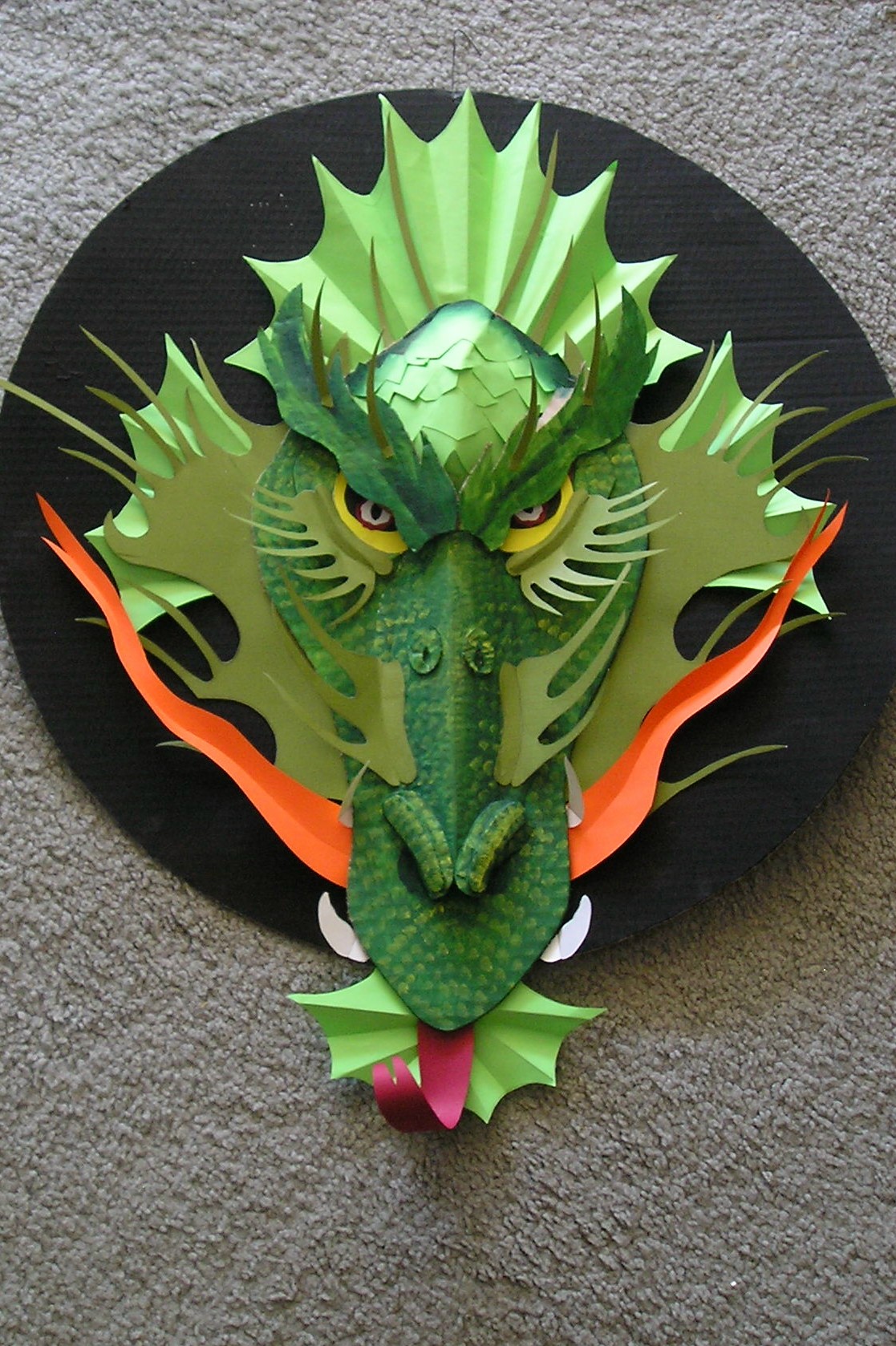 Make a Cardboard Dragon! 6 Steps Instructables