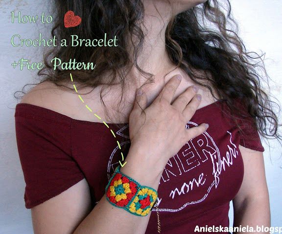 DIY guide for Crochet Bracelet With Free Pattern with step-by-step instructions