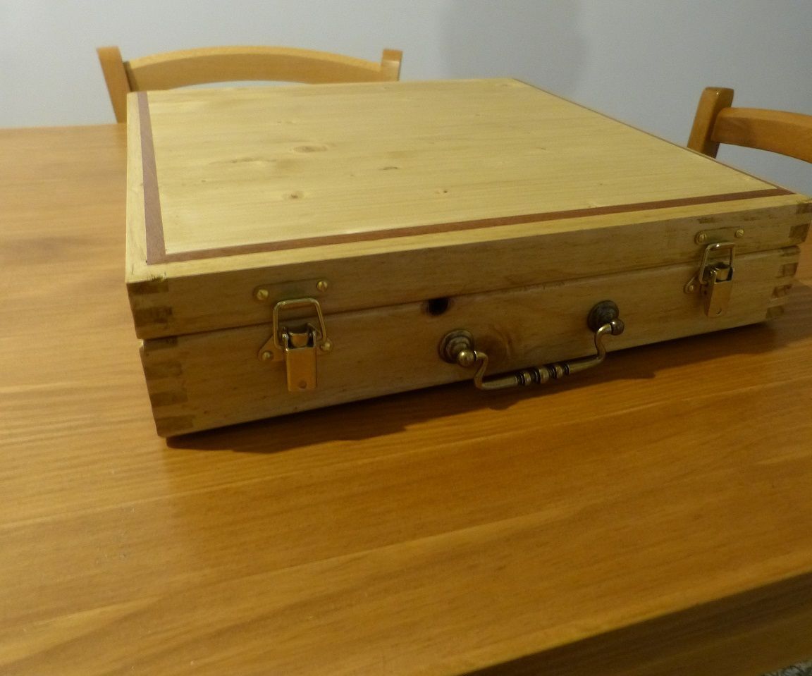 a suitcase toolbox out of scrapwood DIY Project DIY Project Image