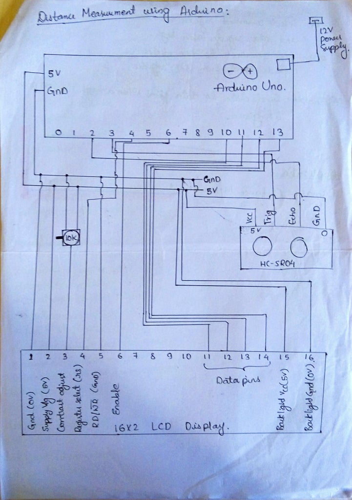 Distance Measurement Project Using Arduino and Ultrasonic Sensor ...