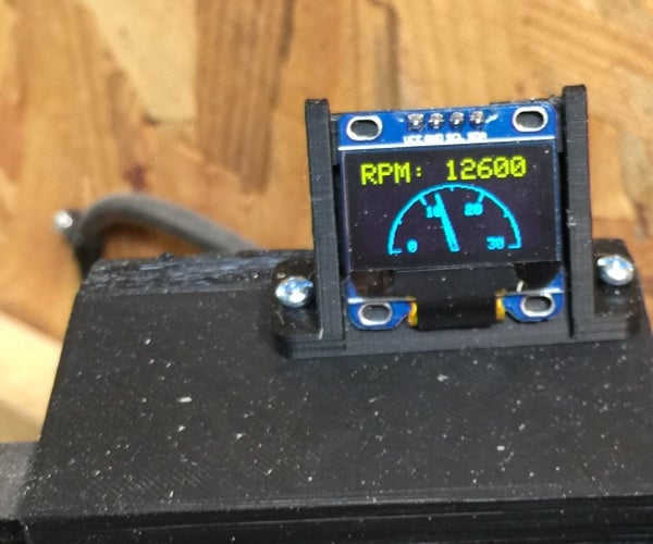 Add an Arduino-based Optical Tachometer to a CNC Router