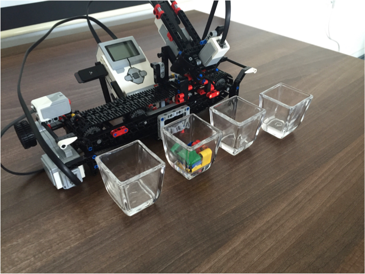 Color Sorter Lego Ev3 Educator Robot Color Sorter Machine