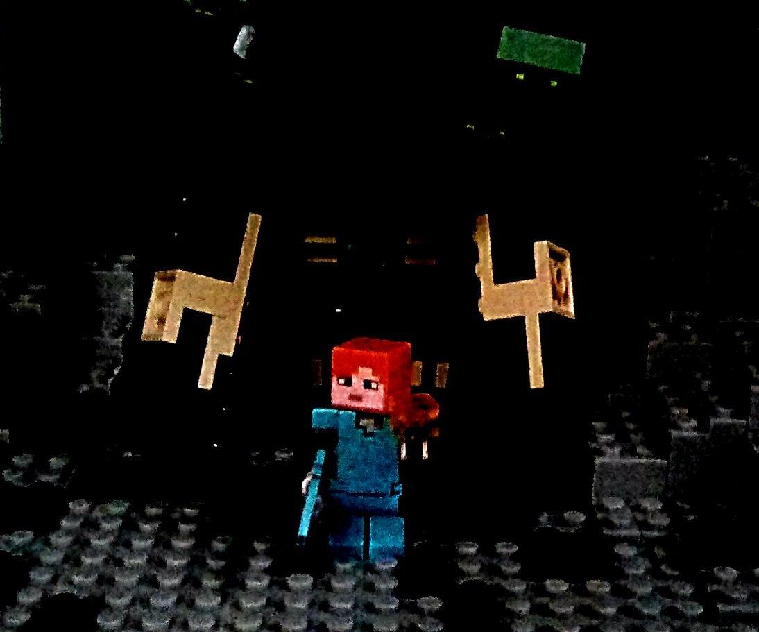 I Built a Nightmare (Minecraft Deep Dark Diorama/set Piece