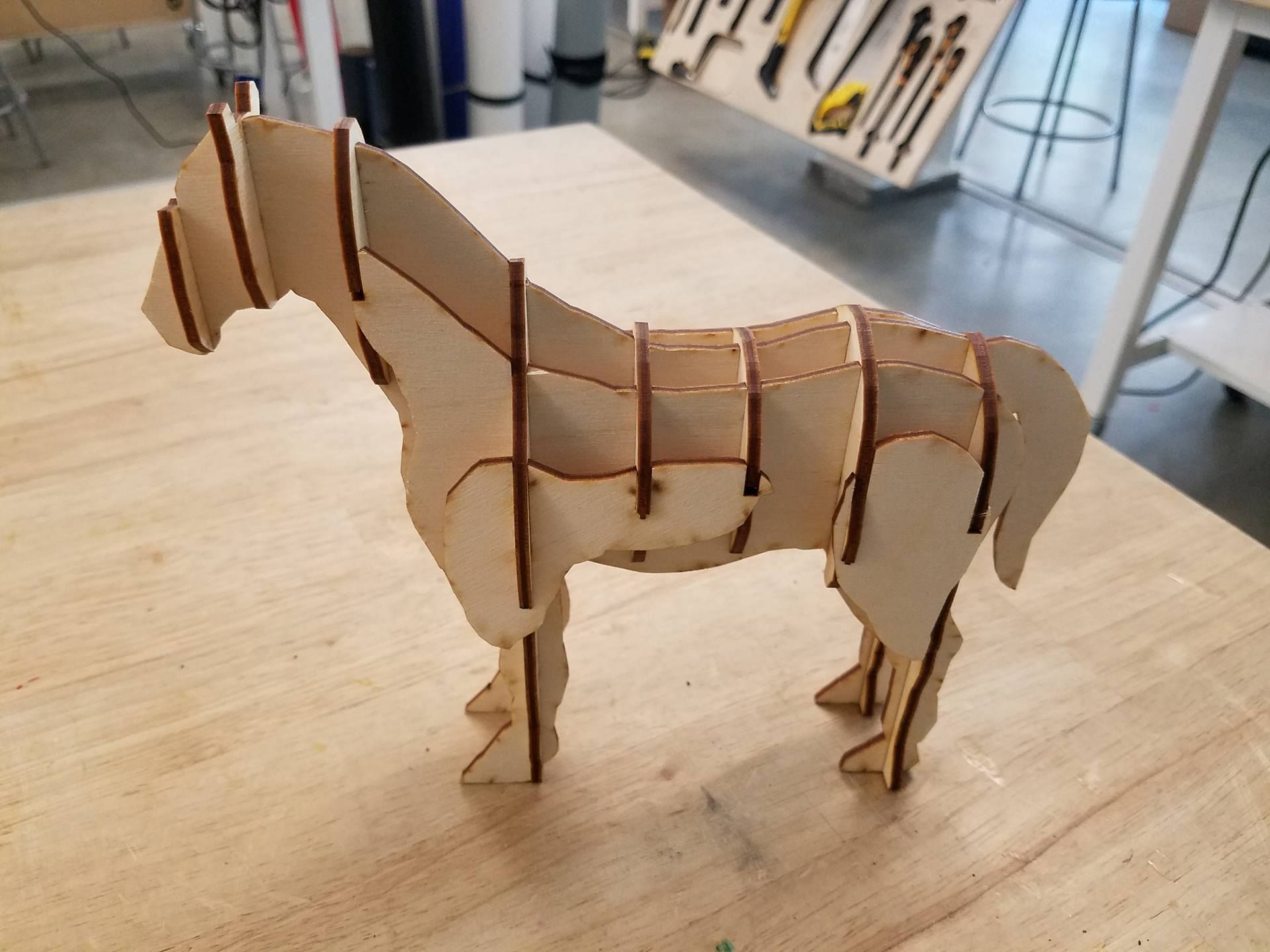 Laser Cut Horse 4 Steps (with Pictures) Instructables
