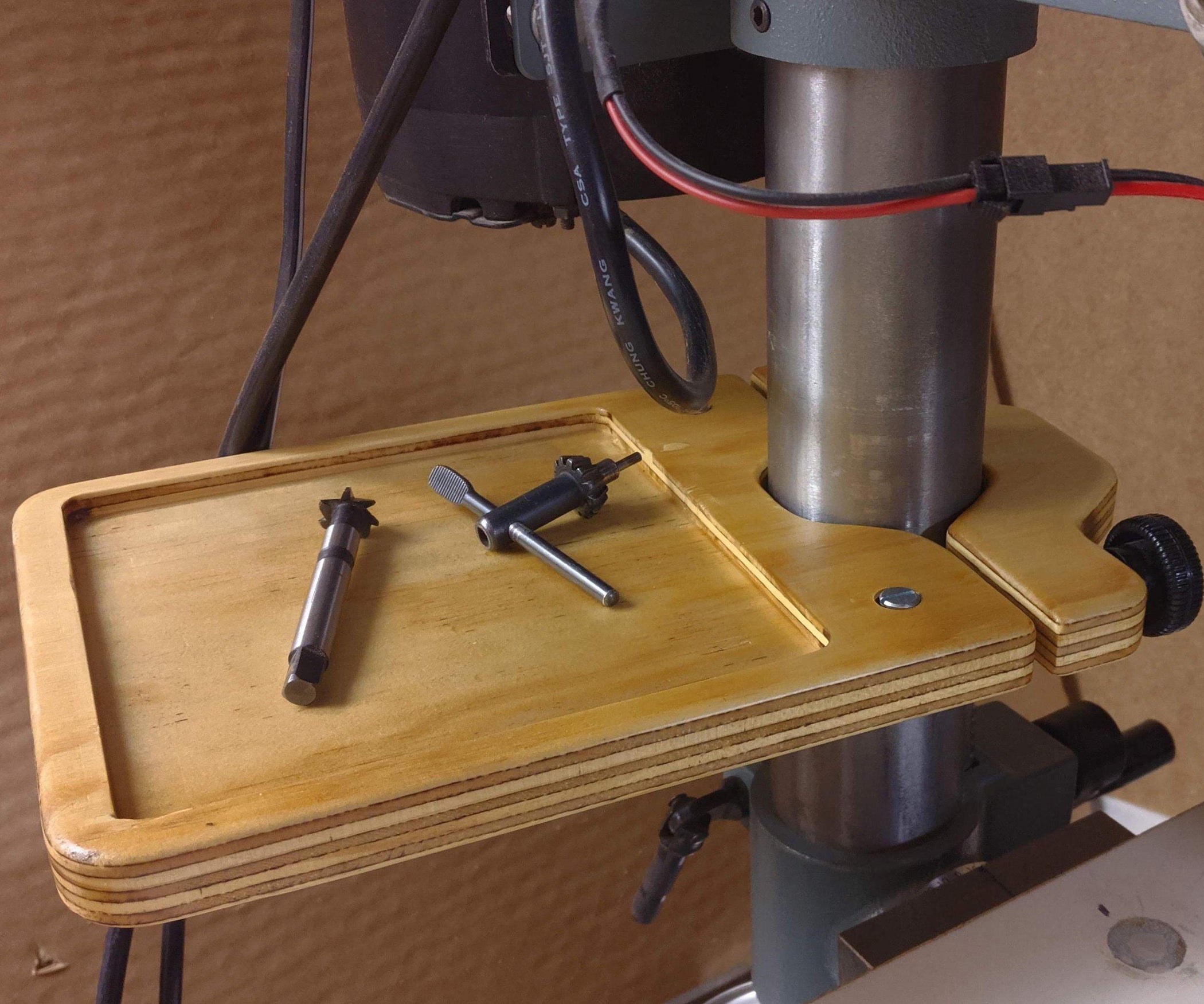 A Simple Drill Press Tray 5 Steps (with Pictures) Instructables