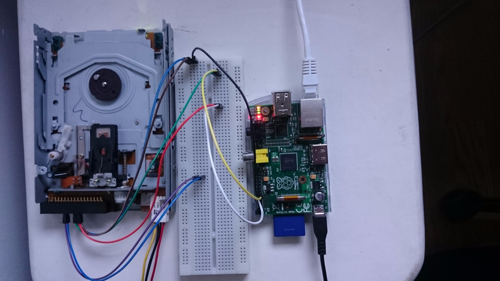Floppy Drive Music /w Raspberry Pi 8 Steps Instructables