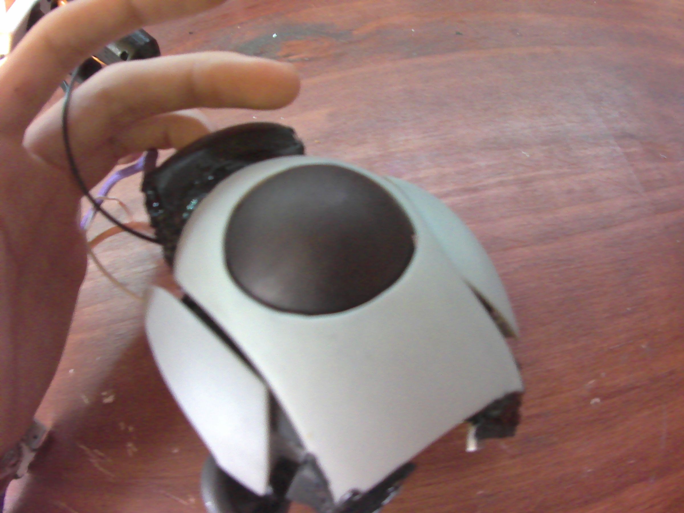 Ultimate GREEN DIY Trackball Mouse From Junk 10 Steps (with Pictures