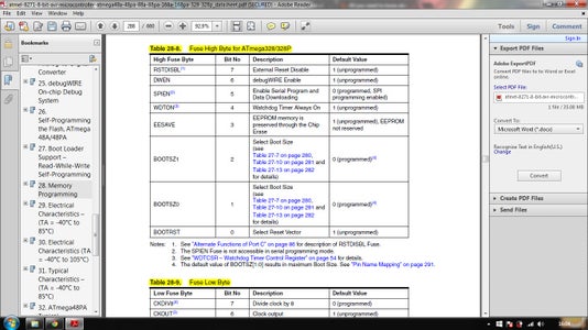 How to Change Fuse Bits of AVR Atmega328p - 8bit Microcontroller Using ...