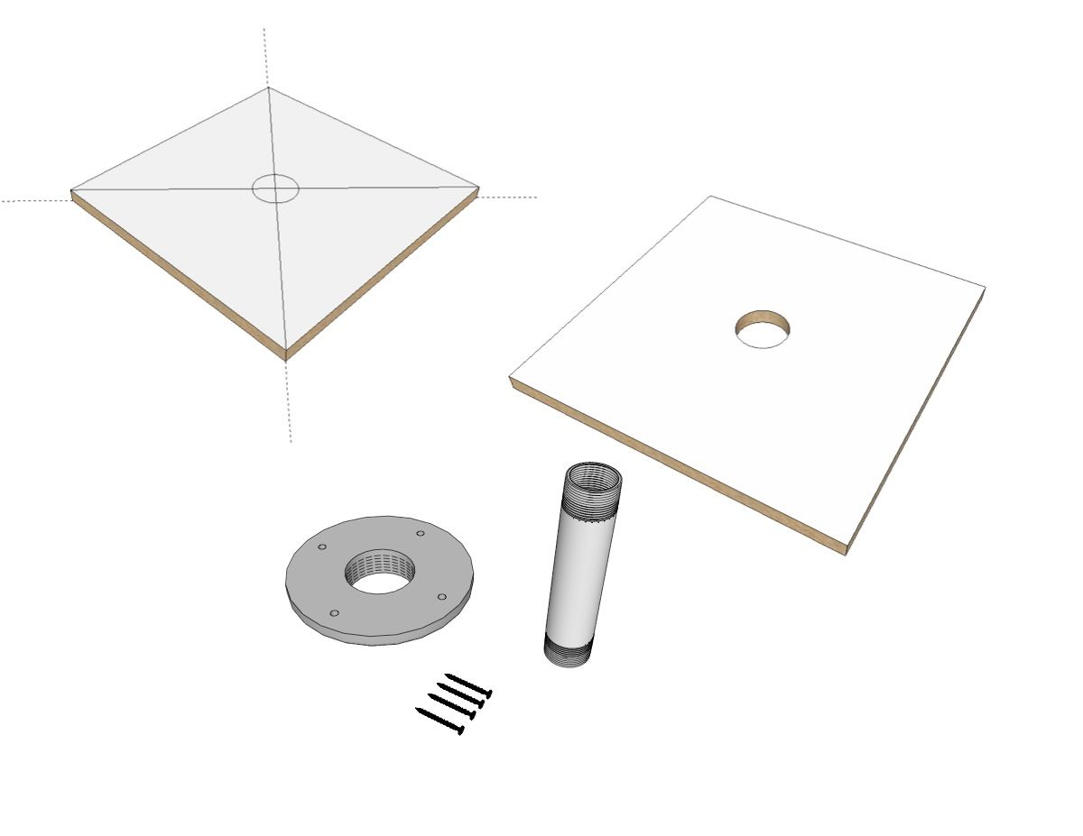 Diy Concrete Umbrella Base 4 Steps With Pictures Instructables