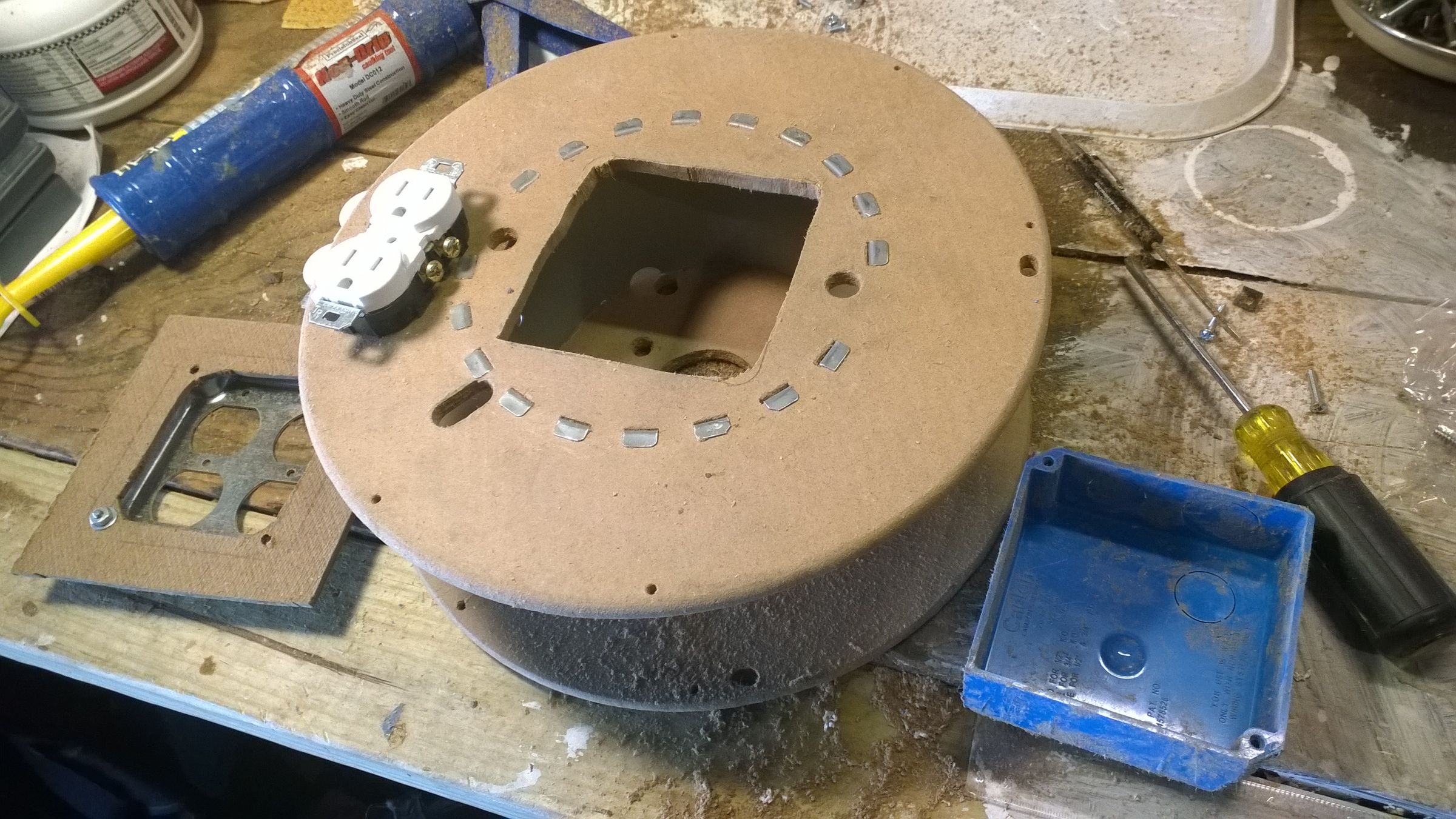 Extension Cord Reel 4 Steps (with Pictures) Instructables