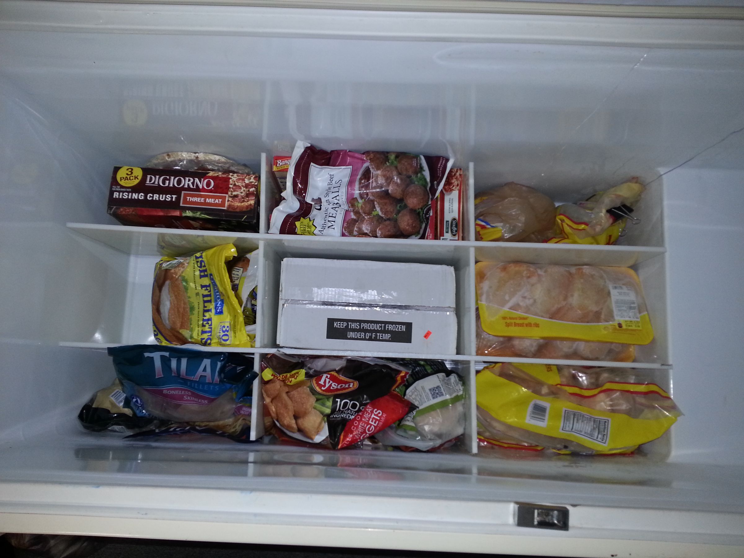 Tri Level Chest Freezer Organizer 6 Steps Instructables