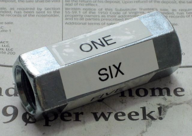 DIY guide for Easy to make Large Funky Metal Dice (d6) with step-by-step instructions