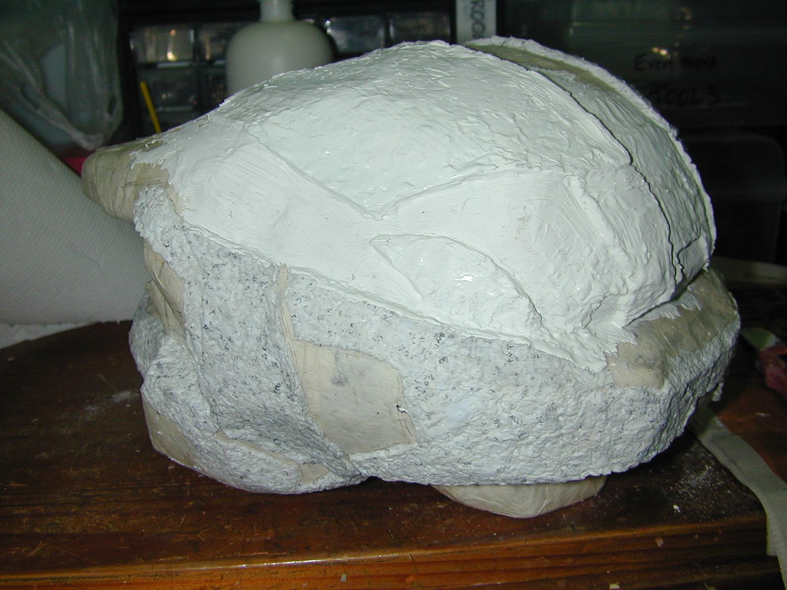 Papier Mache Master Chief Helmet 14 Steps Instructables