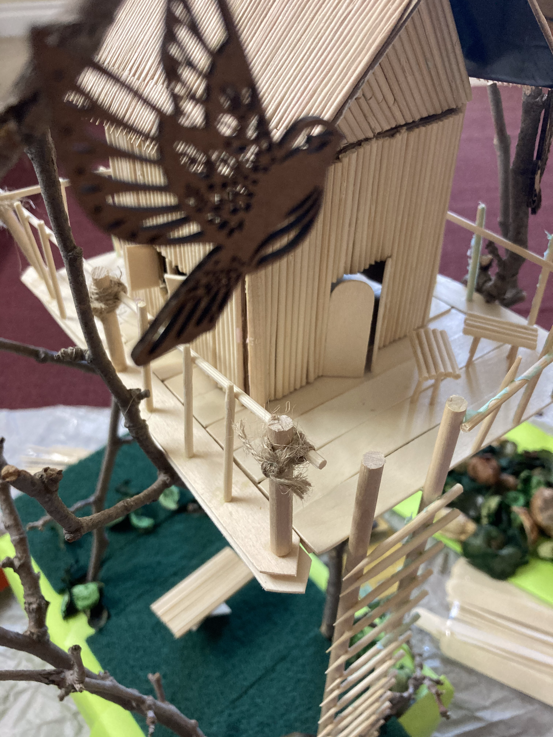 Bamboo Tree House An Architectural Model 11 Steps With Pictures Instructables