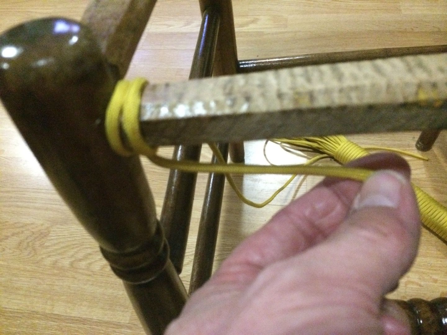 Weave Chair Seats With Paracord 8 Steps (with Pictures) Instructables