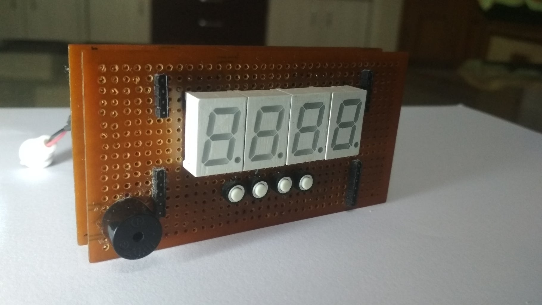 DIY Digital Clock Using ATmega328p, RTC DS3231 and Seven Segment ...
