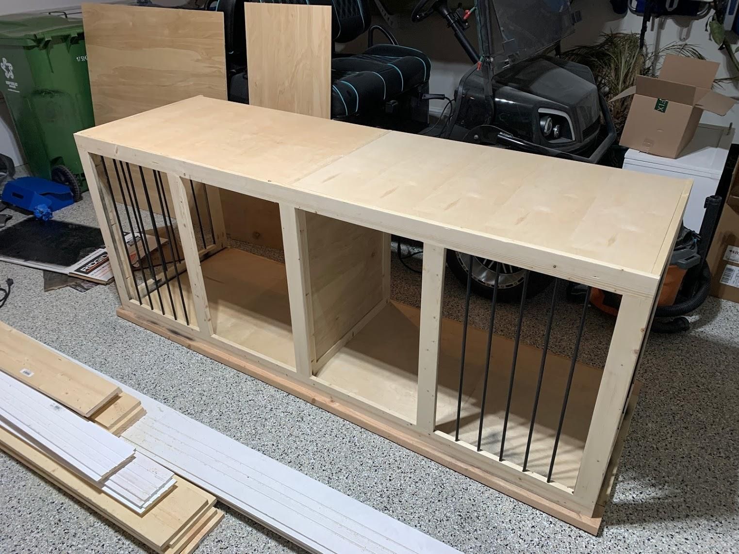 Large Double Dog Kennel TV Stand 9 Steps (with Pictures) Instructables