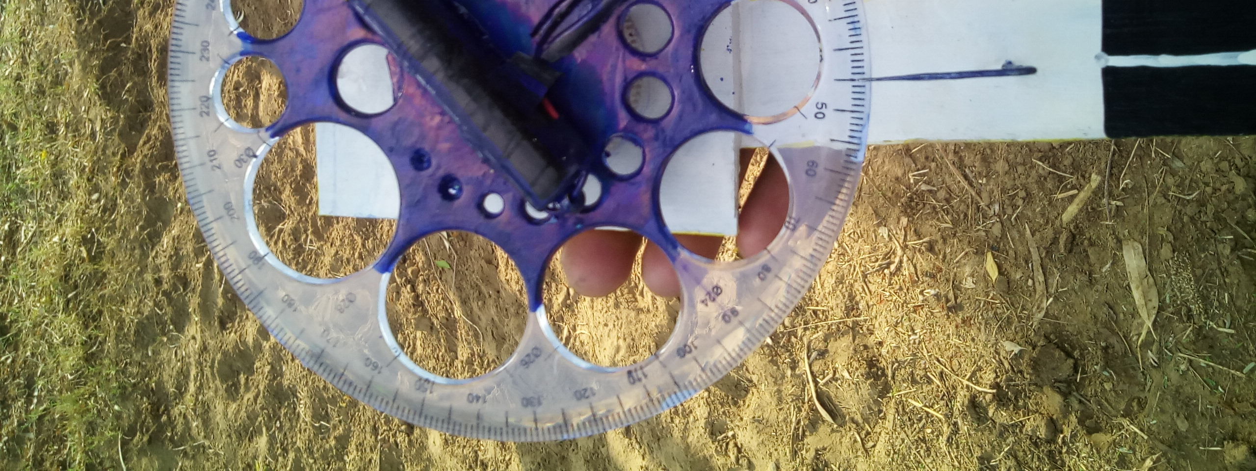 DIY guide for making a clinometer with step-by-step instructions