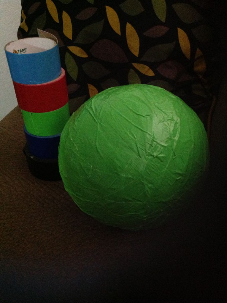 Duct Tape Inflatable Ball 5 Steps Instructables