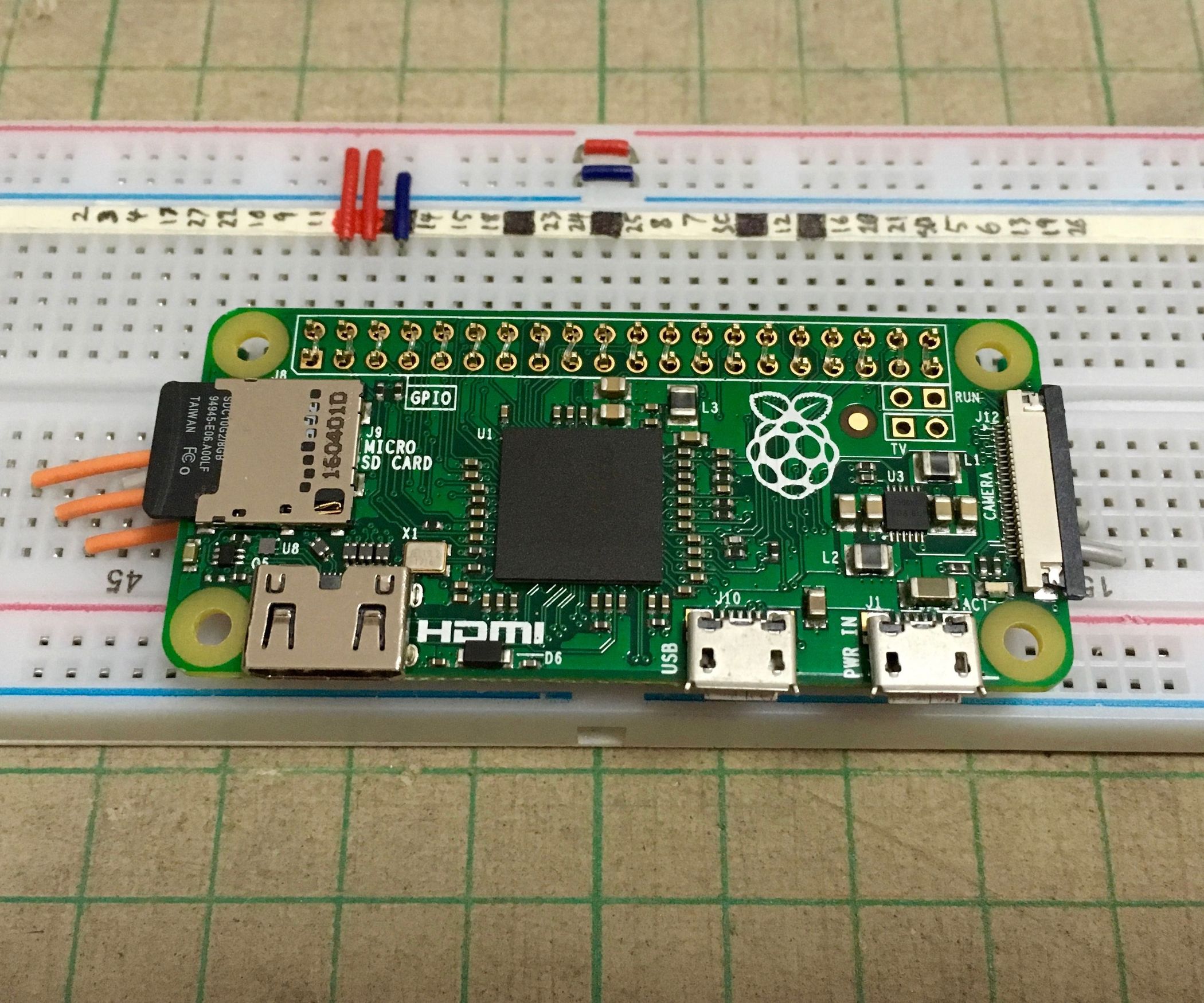 Pi Zero on the Breadboard 27 Steps (with Pictures) Instructables