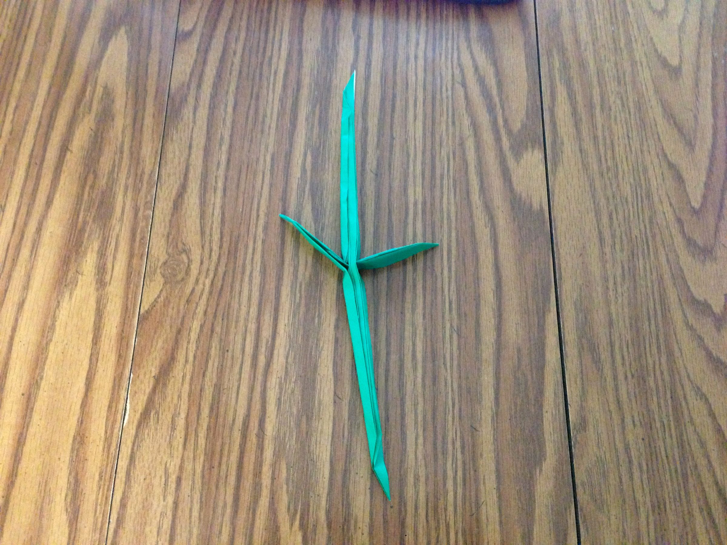 Origami Flower Stem 10 Steps Instructables