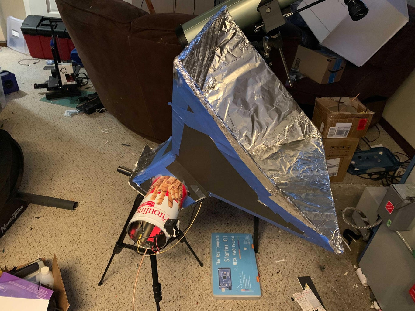 How to Make a Radio Telescope From Household Materials 6 Steps