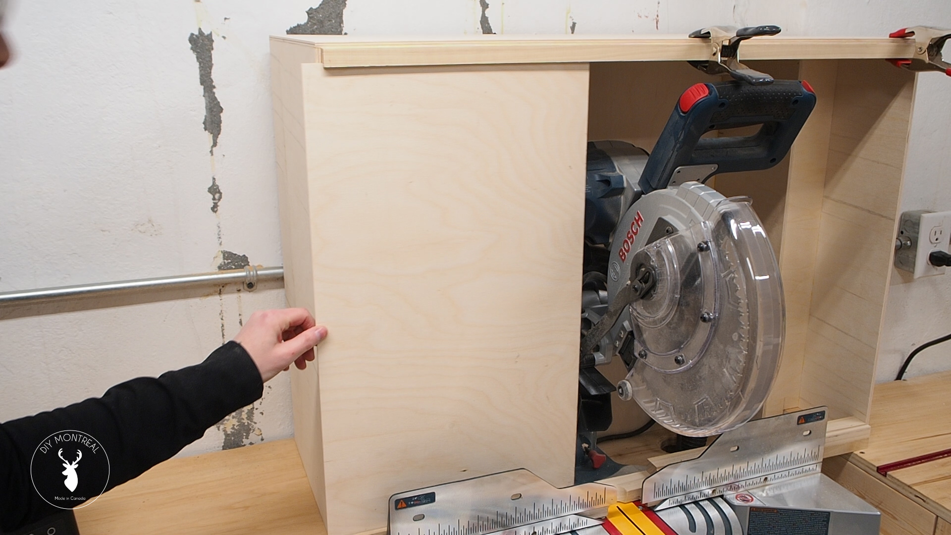 compound miter saw dust bag