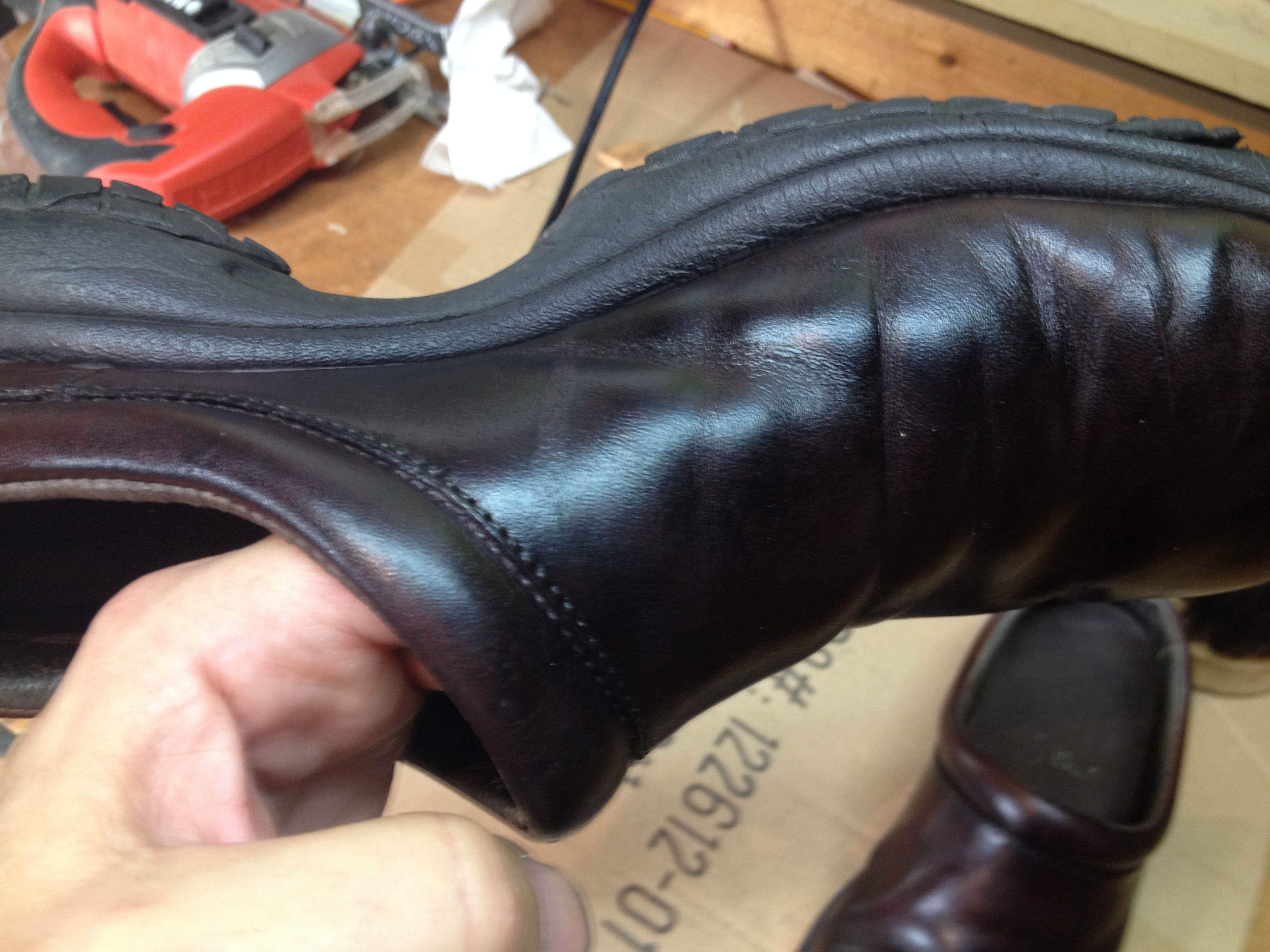 Shoe Polishing Hack Use a Heat Gun 5 Steps Instructables