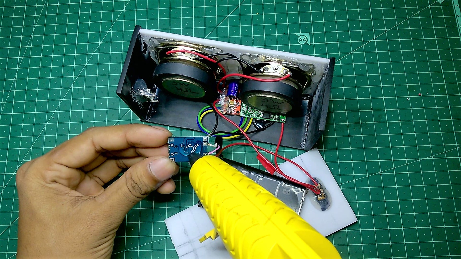 DIY Portable and Powerful Bluetooth Speaker : 11 Steps (with Pictures ... Circuit Diagram